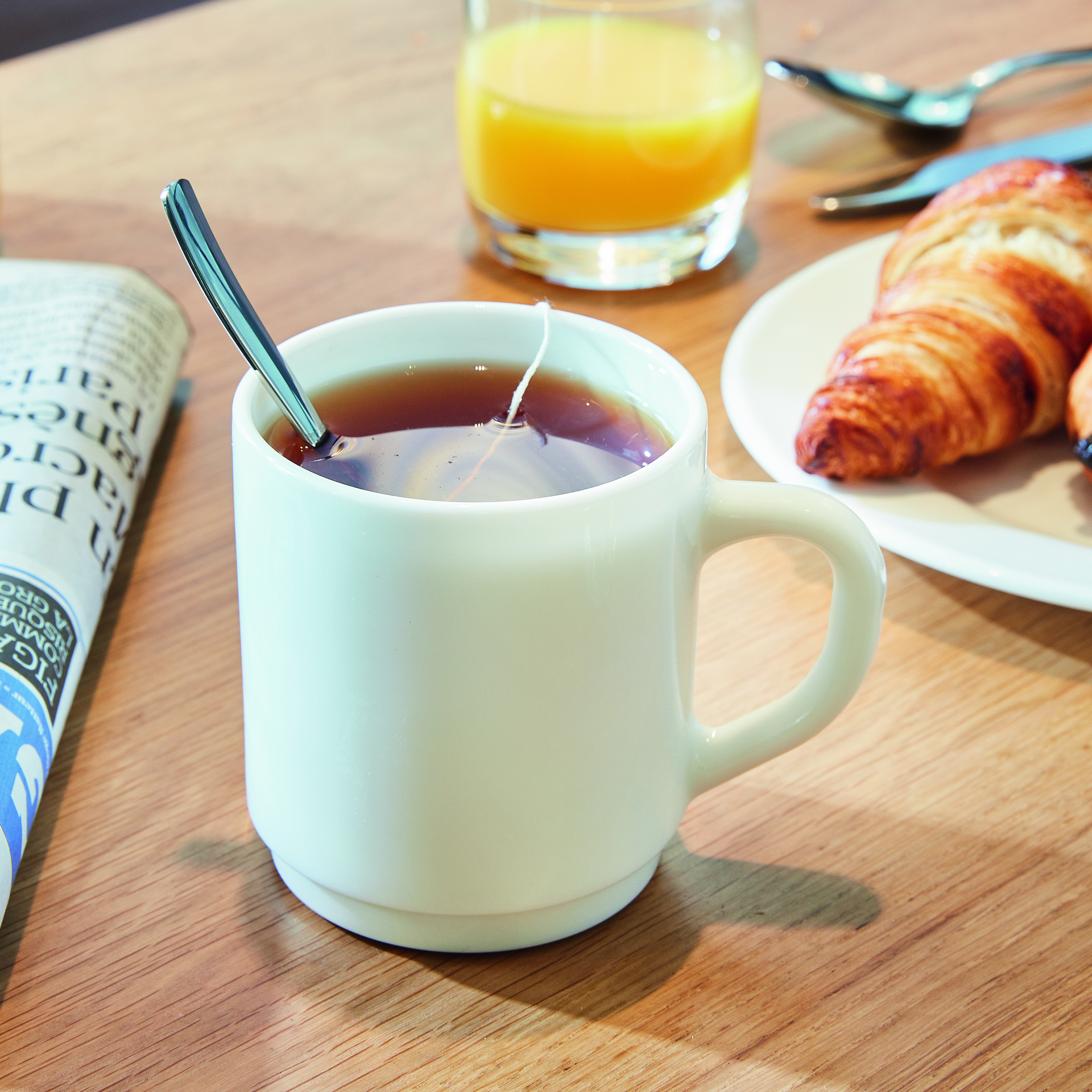 Restaurant White Bockbecher 25cl stapelbar