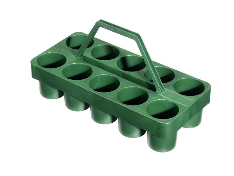 Gläserträger für 10 Biergläser 0,2-0,4l Farbe Grün