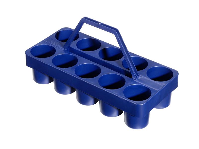 Gläserträger für 10 Biergläser 0,2-0,4l Farbe Blau